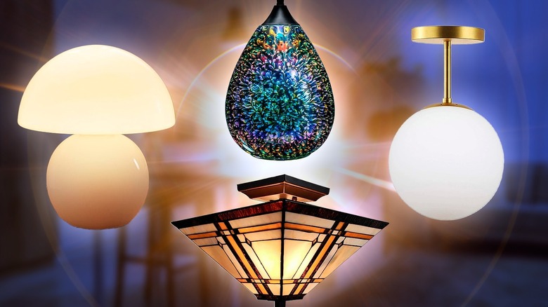 four kitchen lighting fixtures