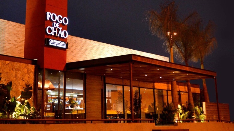 Outside Fogo de Chao