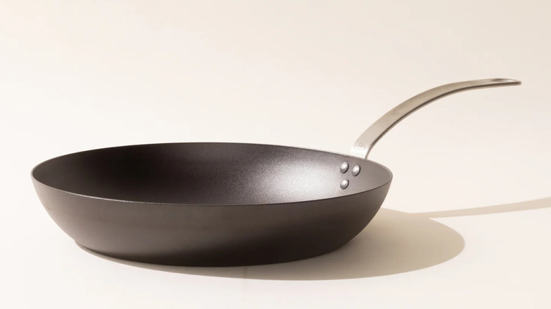 side view of pan