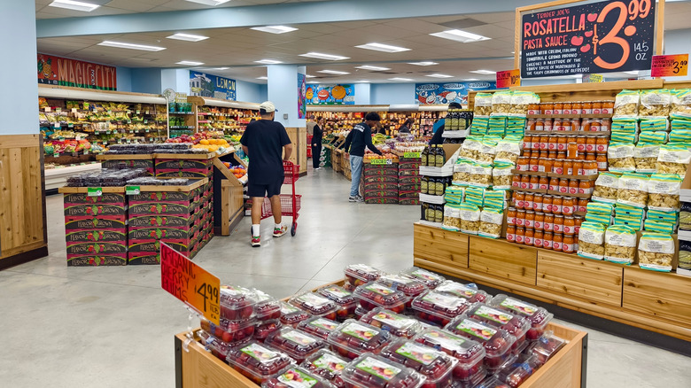 Trader Joe's store aisle