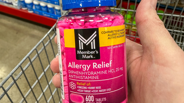 medication with Member's Mark logo